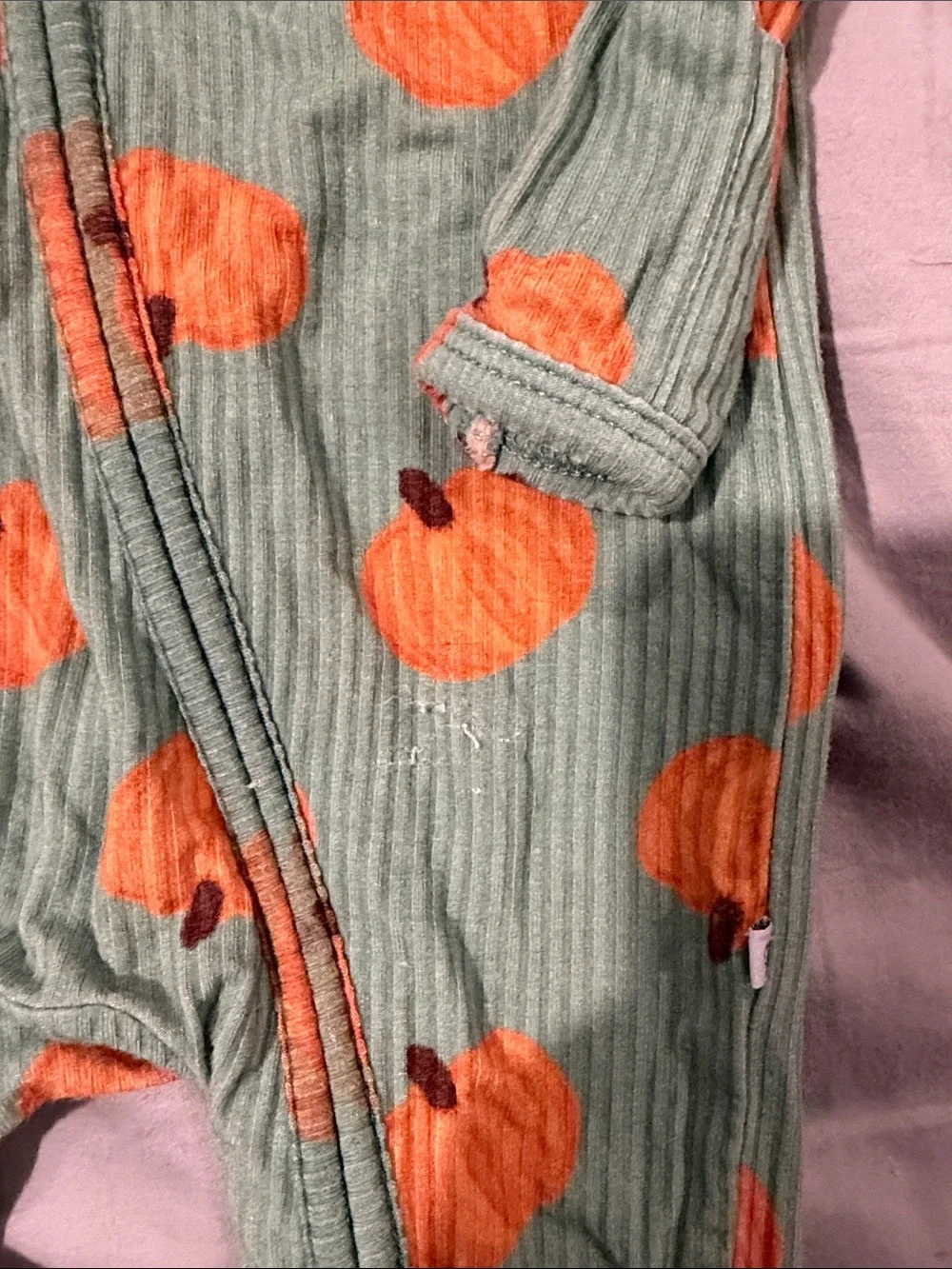 Littlr pajama co soft green